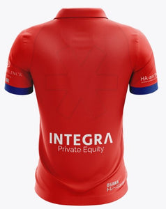 DMON Jeugd (vanaf U11) SHIRT Osaka rood (+ FAMILIENAAM)