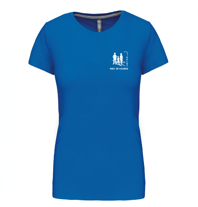 WSV T-Shirt DAMES ronde-hals royalblue ( K380 )