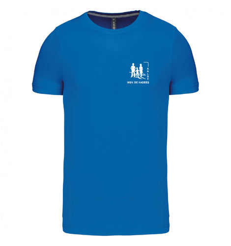 WSV T-Shirt Heren ronde-hals royalblue ( K356 )